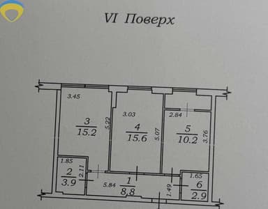 2-rooms apartment apartment by the address st. Fruktovaya (area 60 m²) - Atlanta.ua - photo 18