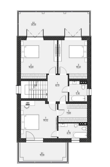 Дом по адресу ул. Чернобыльская (площадь 200 м²) - Atlanta.ua - фото 32