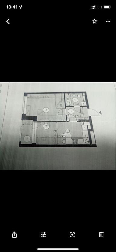 1-комнатная квартира по адресу ул. Братиславская (площадь 41 м²) - Atlanta.ua - фото 7