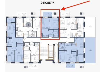 1-кімнатна квартира за адресою вул. Зелена (площа 43 м²) - Atlanta.ua - фото 14