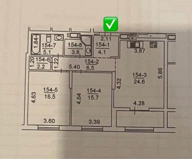 2-кімнатна квартира за адресою вул. Річкова (площа 84,4 м²) - Atlanta.ua - фото 26