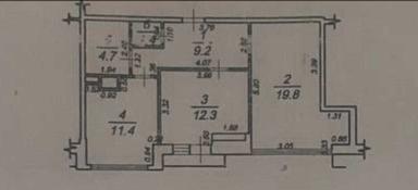 2-комнатная квартира по адресу Французский бул. (площадь 60 м²) - Atlanta.ua - фото 17