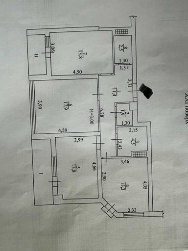 3-комнатная квартира по адресу Куликово поле пл. (площадь 84 м²) - Atlanta.ua - фото 28