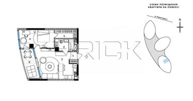1-кімнатна квартира за адресою бульвар Дружби Народів (площа 62 м²) - Atlanta.ua - фото 13