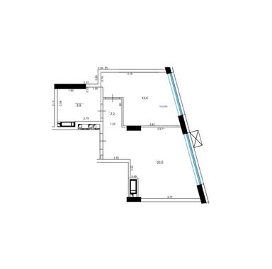 1-room apartment apartment by the address (area 42 m²) - Atlanta.ua - photo 19