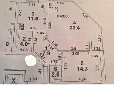 2-rooms apartment apartment by the address st. Bandery Stepana (area 73,2 m²) - Atlanta.ua - photo 19