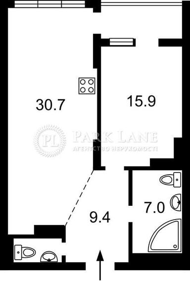 2-кімнатна квартира за адресою (площа 67 м²) - Atlanta.ua - фото 31
