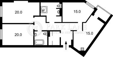 3-кімнатна квартира за адресою бульвар Дружби Народів (площа 111 м²) - Atlanta.ua - фото 26