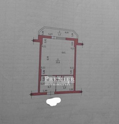 1-комнатная квартира по адресу (площадь 35 м²) - Atlanta.ua - фото 19