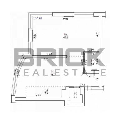 3-кімнатна квартира за адресою вул. Антоновича (площа 106,6 м²) - Atlanta.ua - фото 19
