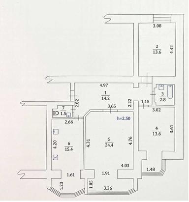 3-кімнатна квартира за адресою (площа 85,5 м²) - Atlanta.ua - фото 31