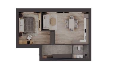 1-кімнатна квартира за адресою (площа 51 м²) - Atlanta.ua - фото 10