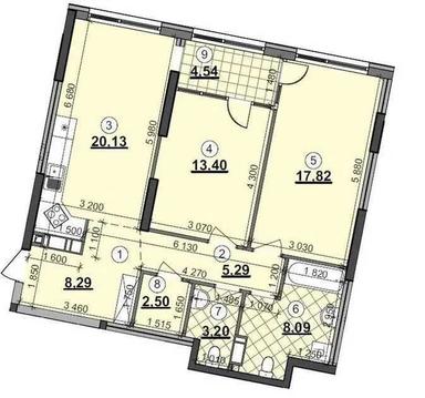 2-комнатная квартира по адресу (площадь 84 м²) - Atlanta.ua - фото 16