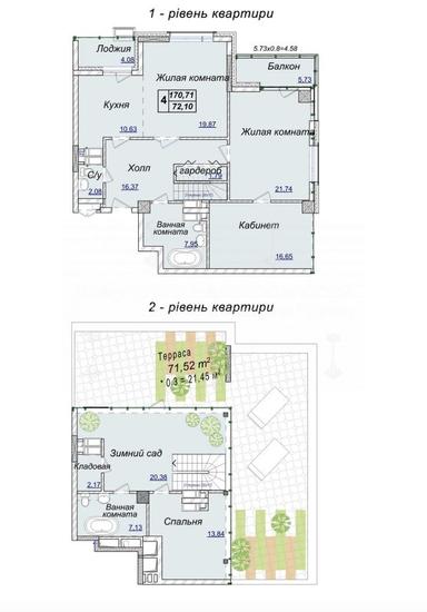 4+-rooms apartment apartment by the address st. Bulvar Druzhby Narodov (area 169 m²) - Atlanta.ua - photo 8