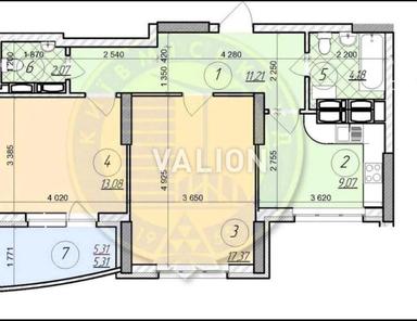 2-кімнатна квартира за адресою вул. Шимановського (площа 62 м²) - Atlanta.ua - фото 14