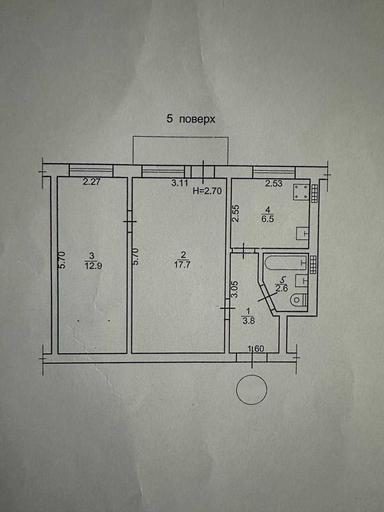 2-комнатная квартира по адресу Куликово поле пл. (площадь 44,3 м²) - Atlanta.ua - фото 22