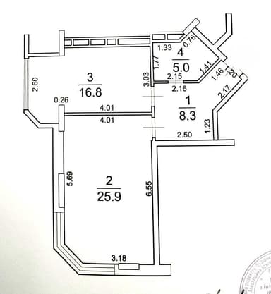 1-комнатная квартира по адресу ул. Приморская (площадь 56 м²) - Atlanta.ua - imageAlt 11