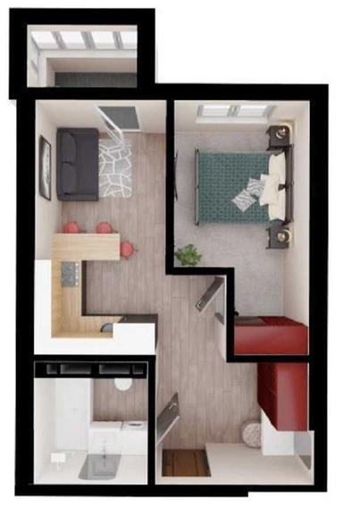 2-кімнатна квартира за адресою вул. Академіка Булаховського (площа 40 м²) - Atlanta.ua - фото 48