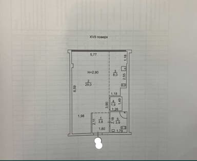 1-комнатная квартира по адресу ул. Бандеры Степана (площадь 46,6 м²) - Atlanta.ua - imageAlt 16