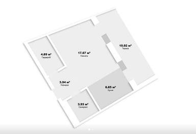 1-кімнатна квартира за адресою вул. Васильківська (площа 42,7 м²) - Atlanta.ua - фото 8