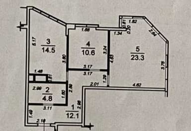 2-комнатная квартира по адресу Итальянский бульвар (площадь 65 м²) - Atlanta.ua - imageAlt 18