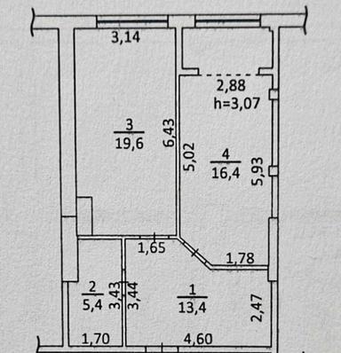 Багатокімнатна квартира за адресою вул. Нагірна (площа 150 м²) - Atlanta.ua - фото 45