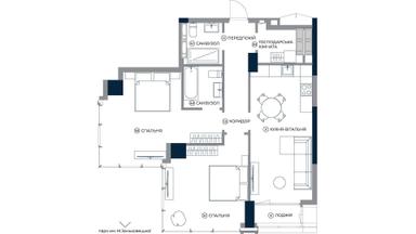 2-кімнатна квартира за адресою вул. Антоновича (площа 85,3 м²) - Atlanta.ua - фото 24