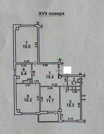 3-комнатная квартира по адресу ул. Проценко (площадь 90 м²) - Atlanta.ua - imageAlt 28