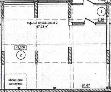 Коммерческая недвижимость по адресу ул. Максимовича (площадь 67,0 м²) - Atlanta.ua - фото 9