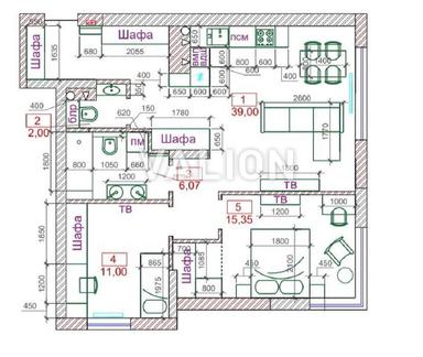 2-кімнатна квартира за адресою вул. Сверстюк (площа 73 м²) - Atlanta.ua - фото 29