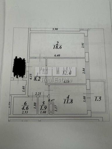 2-rooms apartment apartment by the address st. Bulvar Druzhby Narodov (area 60 m²) - Atlanta.ua - photo 34