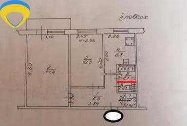 2-кімнатна квартира за адресою вул. Огренича Миколи (площа 45 м²) - Atlanta.ua - фото 12