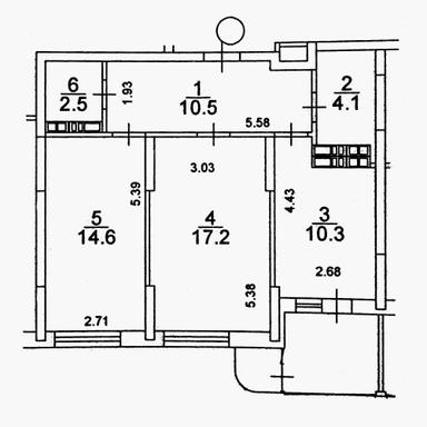 2-комнатная квартира по адресу ул. Лукьяненко Левка(Тимошенко) (площадь 67 м²) - Atlanta.ua - фото 22