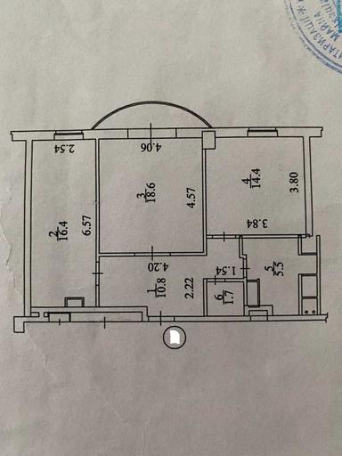 2-кімнатна квартира за адресою (площа 68,3 м²) - Atlanta.ua - фото 46