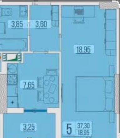 1-кімнатна квартира за адресою вул. Танкістів (площа 38 м²) - Atlanta.ua - фото 40