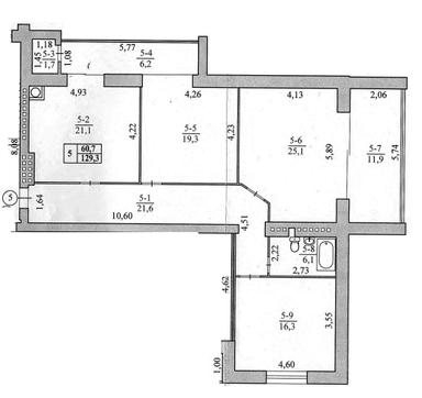 3-rooms apartment apartment by the address (area 130 m²) - Atlanta.ua - photo 21