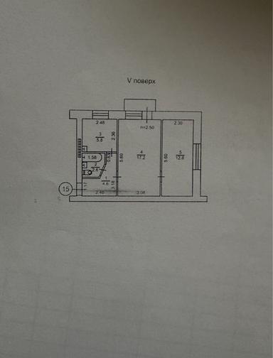 2-rooms apartment apartment by the address st. Kulikovo pole pl Oktyabrskoy revolyutsii pl (area 43,6 m²) - Atlanta.ua - photo 20