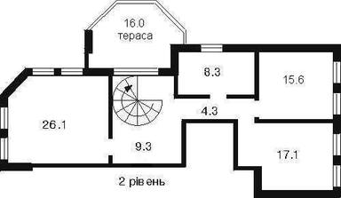 Многокомнатная квартира по адресу (площадь 181 м²) - Atlanta.ua - фото 47