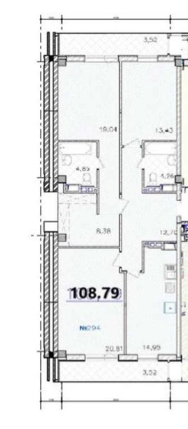 3-комнатная квартира по адресу ул. Шолуденка (площадь 108 м²) - Atlanta.ua - фото 12