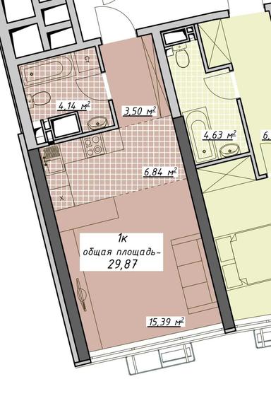 1-кімнатна квартира за адресою (площа 30 м²) - Atlanta.ua - фото 6