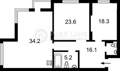 3-кімнатна квартира за адресою (площа 101,7 м²) - Atlanta.ua - фото 32