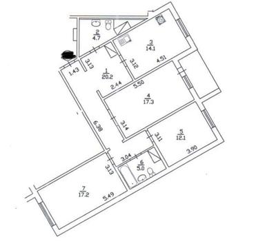 3-комнатная квартира по адресу ул. Урловская (площадь 93 м²) - Atlanta.ua - фото 25