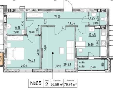 2-rooms apartment apartment by the address st. Rudnenska (area 77 m²) - Atlanta.ua - photo 10