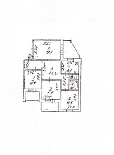 4+-rooms apartment apartment by the address st. Bazhana pr (area 95 m²) - Atlanta.ua - photo 38