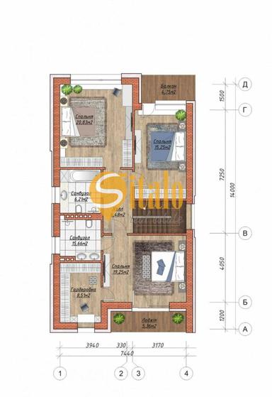 House by the address (area 177 m²) - Atlanta.ua - photo 16