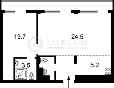 2-кімнатна квартира за адресою вул. Лук'яненка Левка (площа 61 м²) - Atlanta.ua - фото 11
