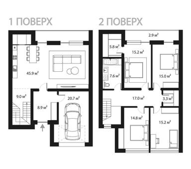 Дом по адресу ул. Антонова (площадь 170 м²) - Atlanta.ua - фото 19