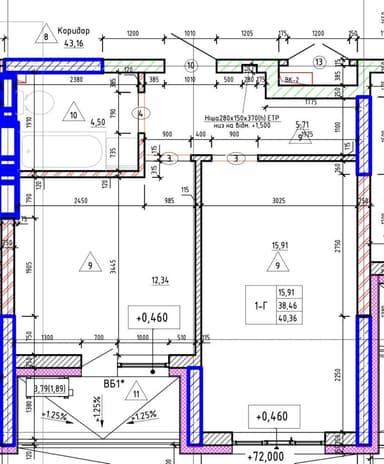 1-кімнатна квартира за адресою вул. Кадетський Гай (площа 40,1 м²) - Atlanta.ua - фото 36