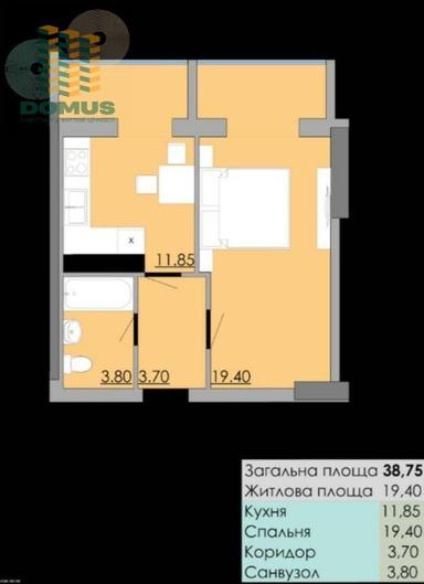 1-room apartment apartment by the address st. Mayskiy 3 y per (area 39 m²) - Atlanta.ua - photo 26