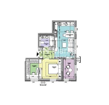 1-комнатная квартира по адресу ул. Ильенка Юрия (площадь 44,9 м²) - Atlanta.ua - фото 10